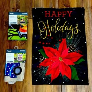 3 Garden Flags Bundle